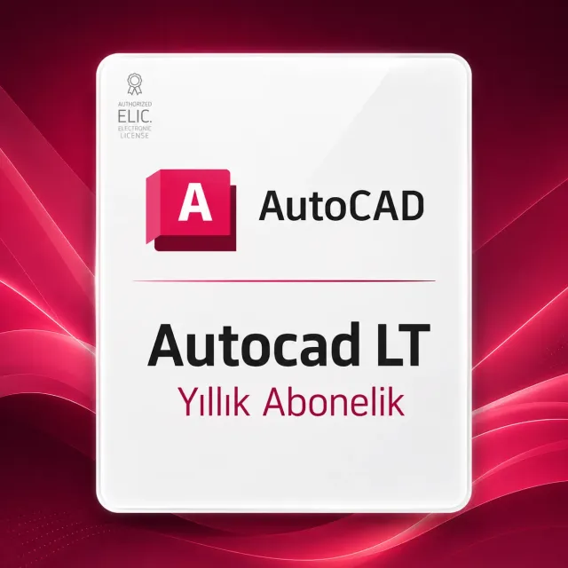 Autodesk Autocad LT (Yıllık Abonelik Lisansı)