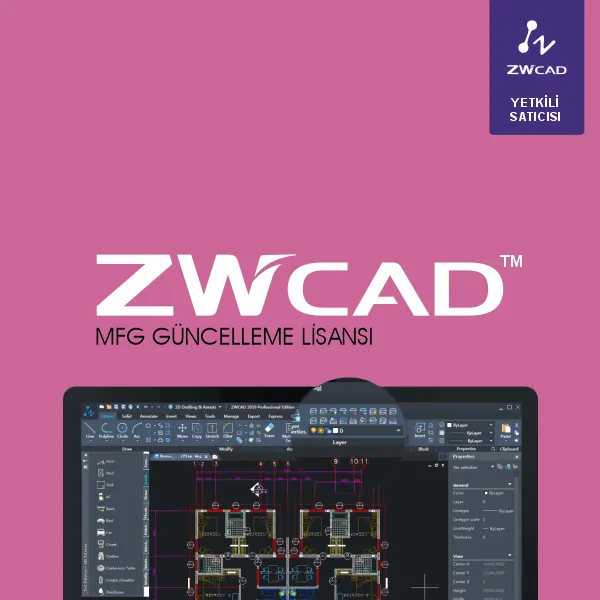 ZWCAD 2026 MFG Upgrade (NETWORK) - Eski Sürümlerden