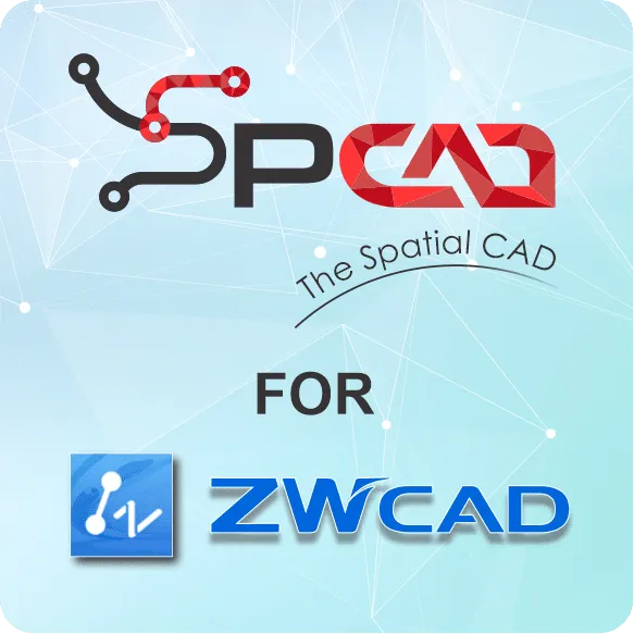 SPCad - ZWCad Professional ve MFG için Eklenti (365 Gün Kiralama Lisansı)