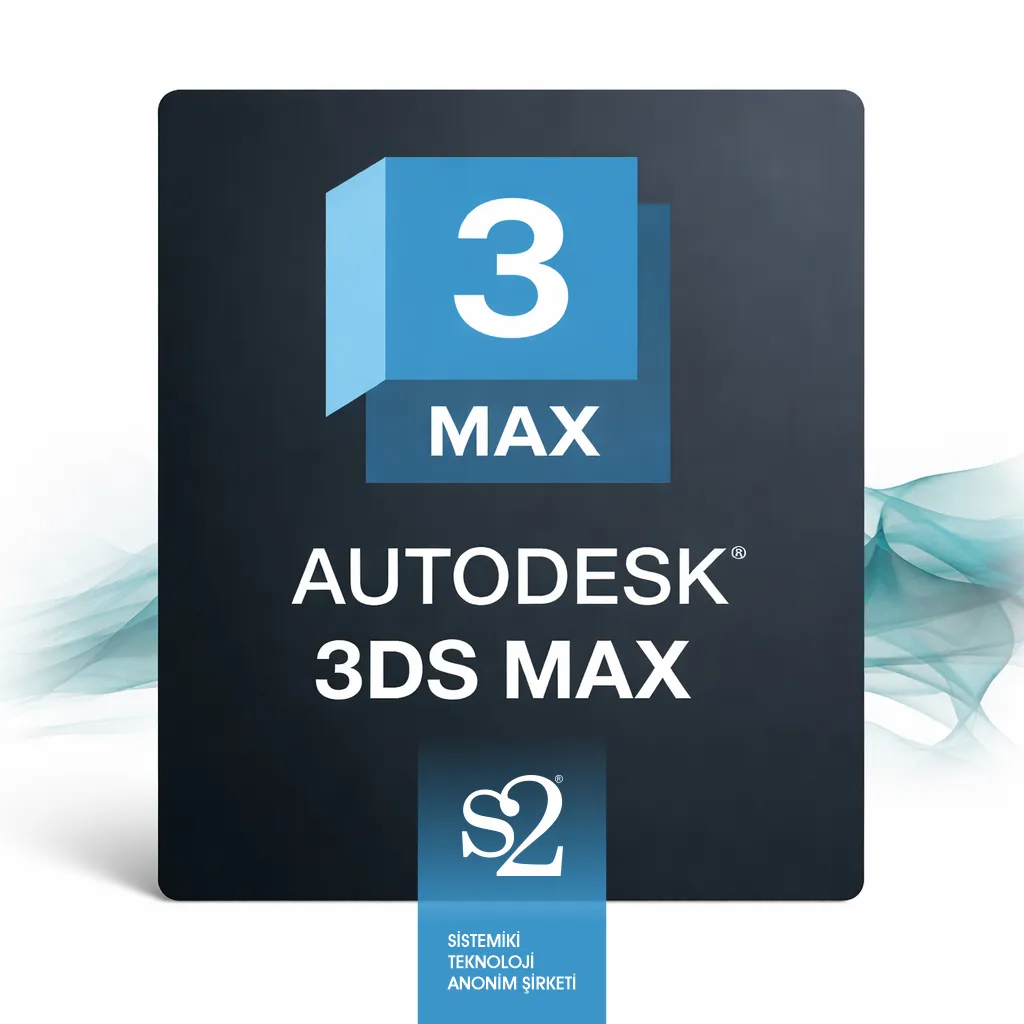 Autodesk 3DS Max 2026 (Tam Sürüm - 3 Yıllık Abonelik - Kiralama Lisansı)