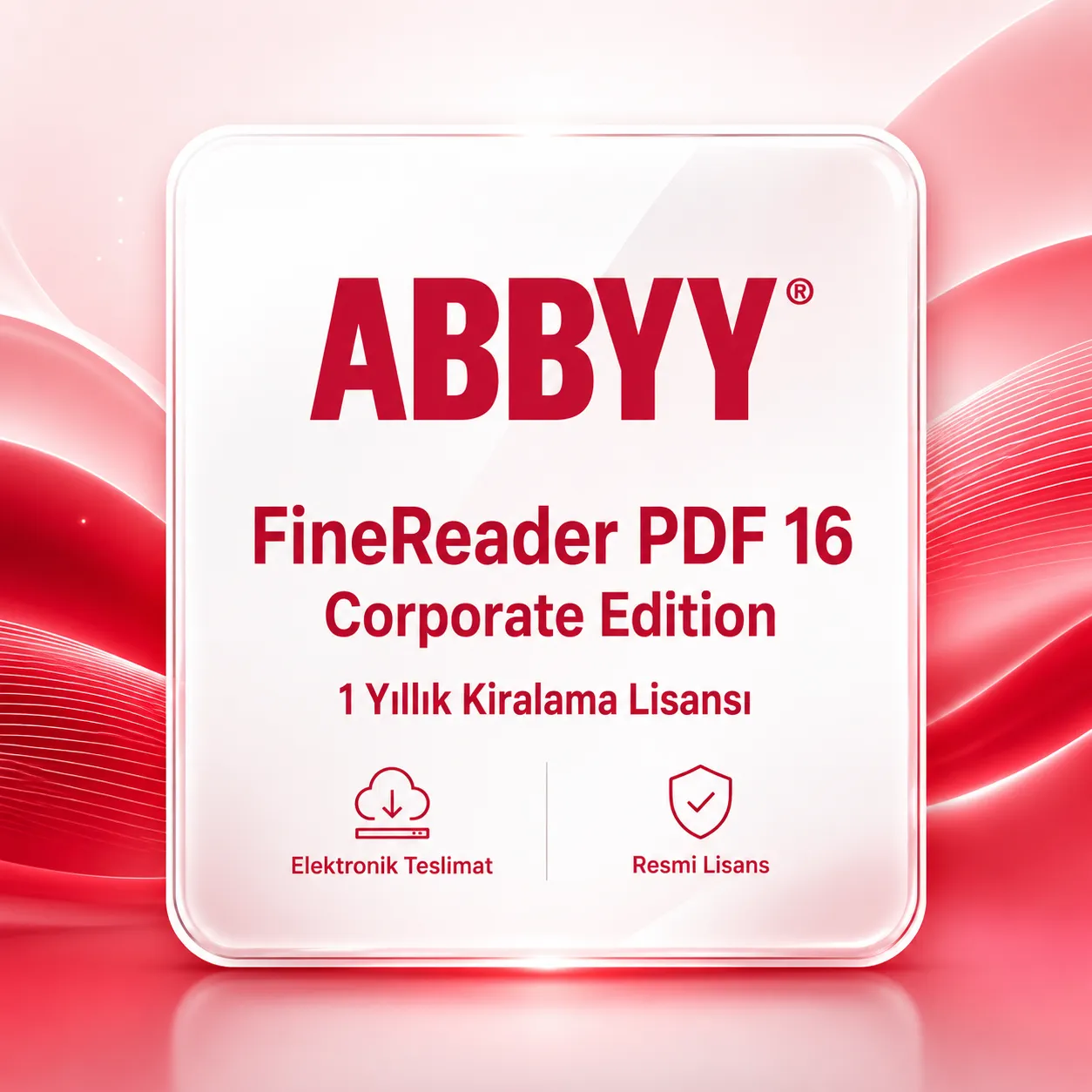 ABBYY FineReader PDF 16 Corporate ESD 1 Yıllık Kiralama