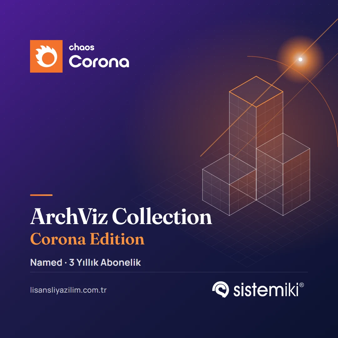 Chaos ArchViz Collection Corona Edition Named (3 Yıllık Abonelik)