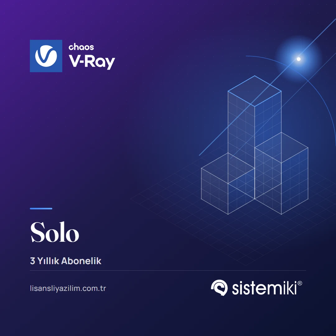 Chaos V-Ray Solo (3 Yıllık Abonelik)